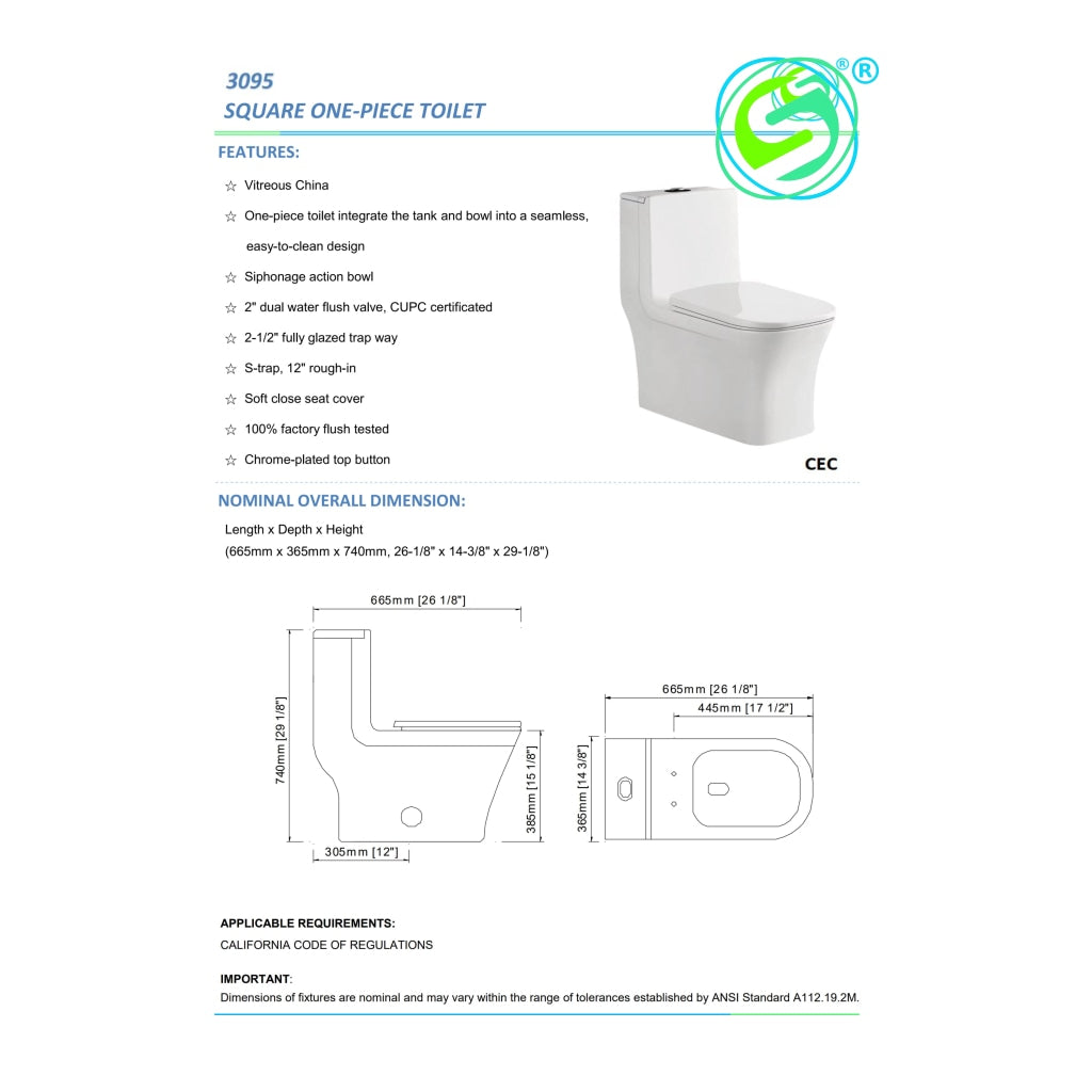 Toilet 3095