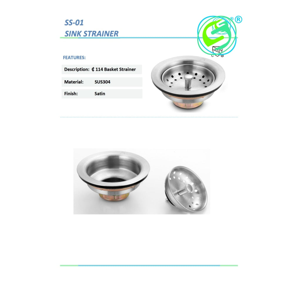 Standard Strainer Drain-Ss-01