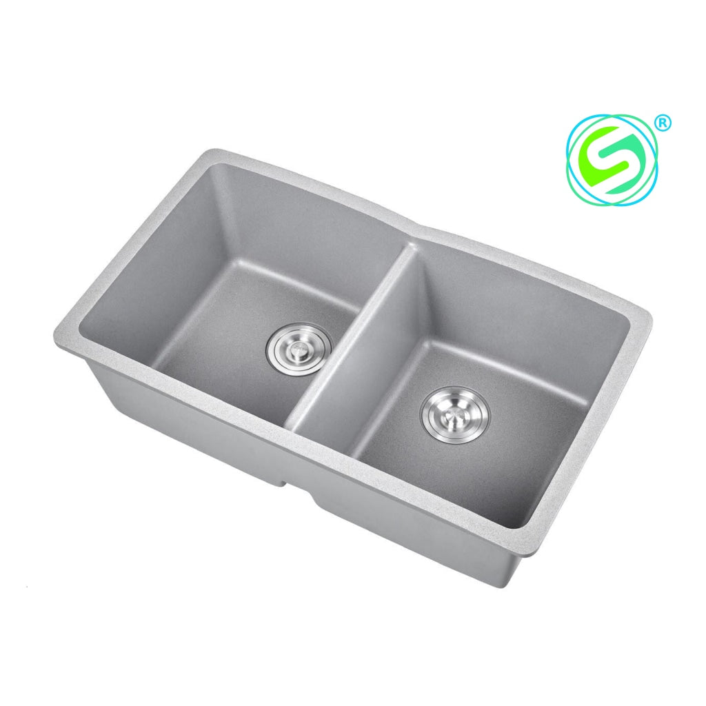 Gs8403D Double Bowl Undermount Sink.