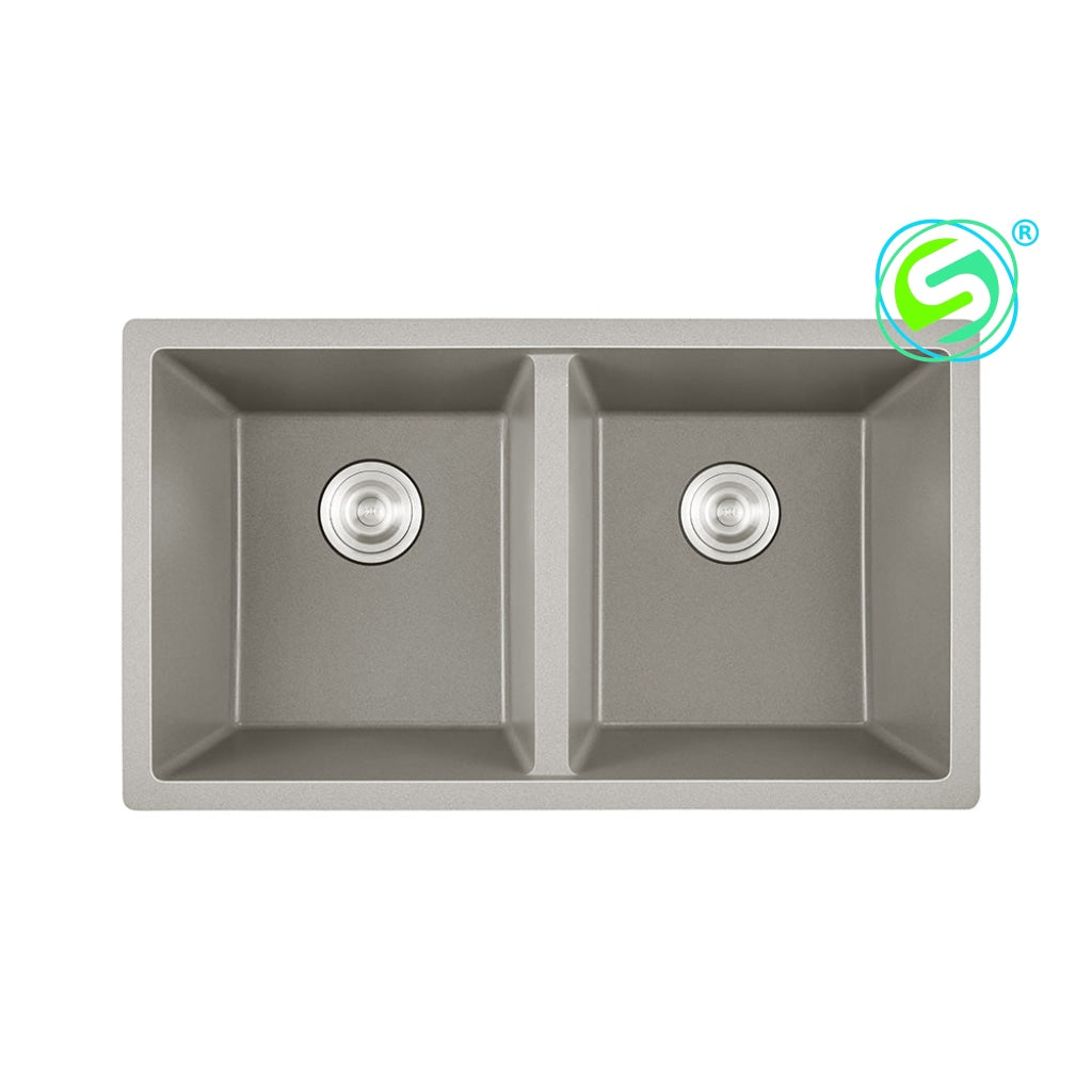 Gs8404D Double Bowl Undermount Sink.