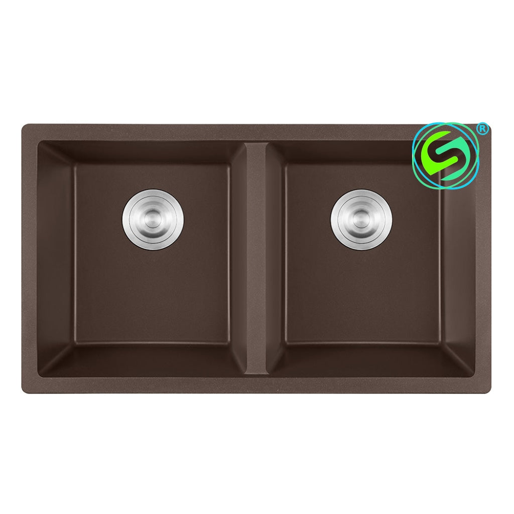 Gs8404D Double Bowl Undermount Sink.