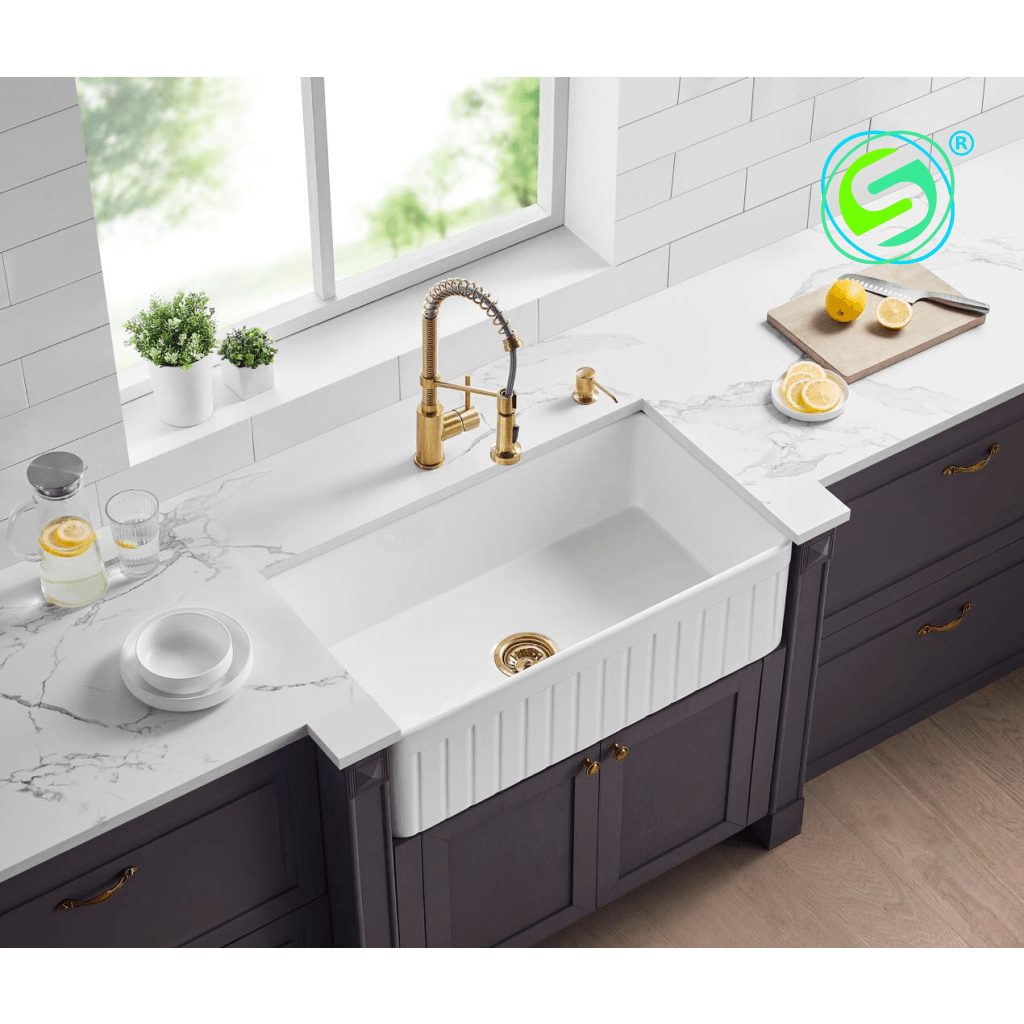 33 Fireclay Farmhouse Sink