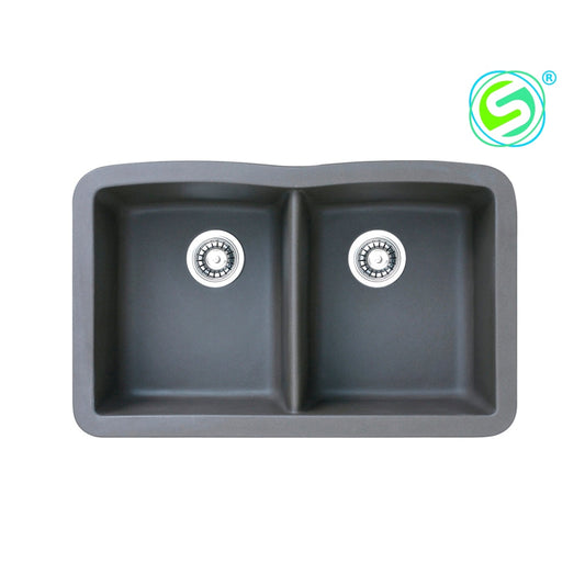 Gs8403D Double Bowl Undermount Sink.