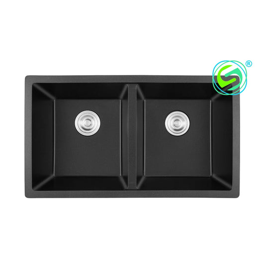 Gs8404D Double Bowl Undermount Sink.