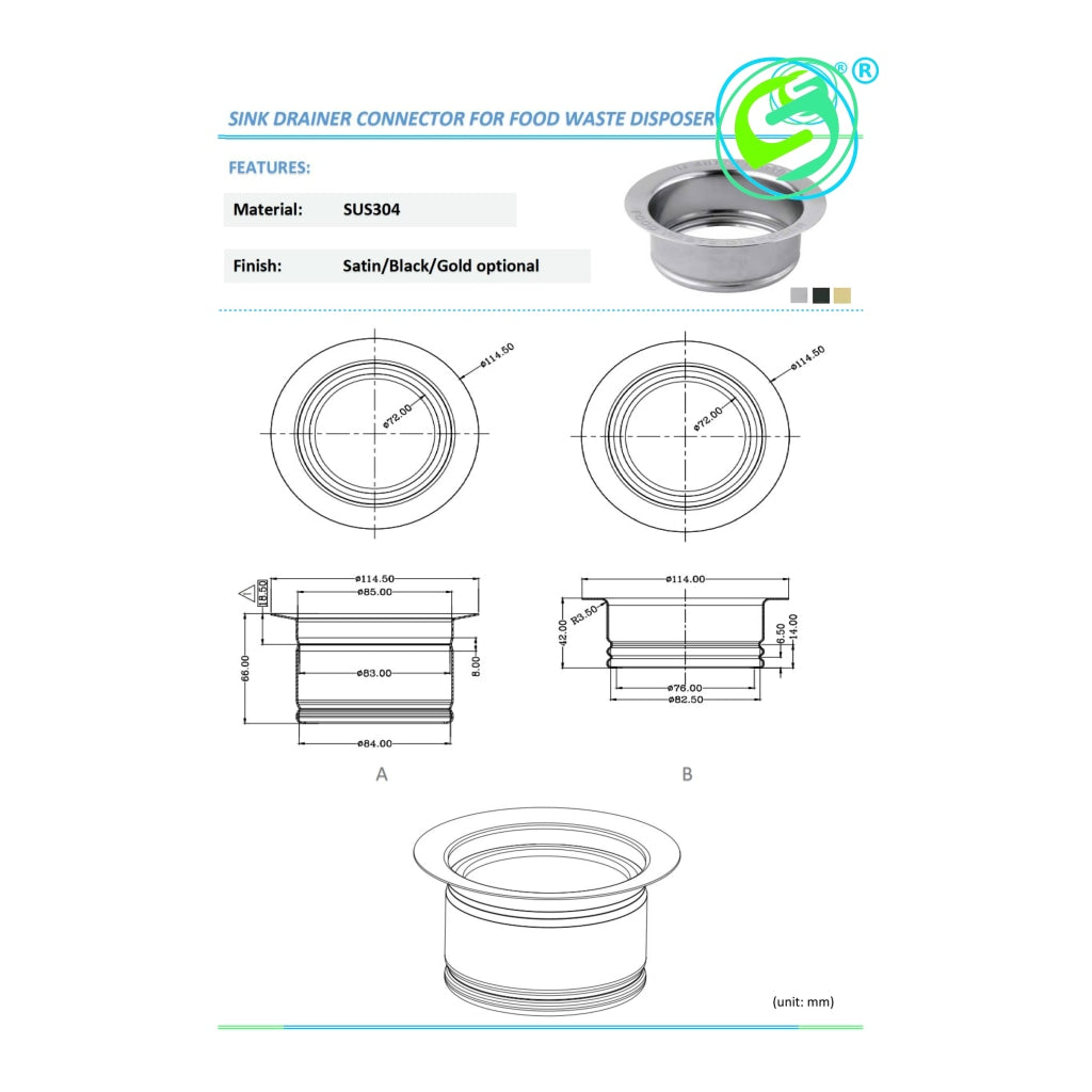 Strainer Gd-Flange-Lengthen